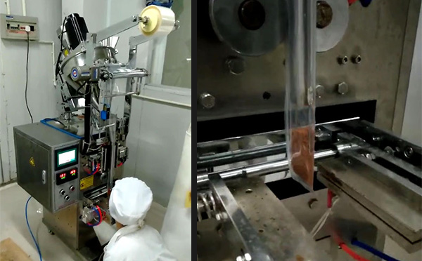 烤肉調(diào)料包裝封口機(jī)客戶案例實(shí)拍圖