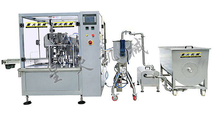 南京星火定量酸菜包裝機(jī)供應(yīng)商展示酸菜包裝機(jī)生產(chǎn)線